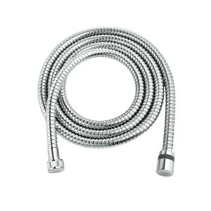 LE8037B Душевой шланг LE8037В двухзагибный 1,5 м, TURN-FREE, латунь хромированная, блистер LEMARK