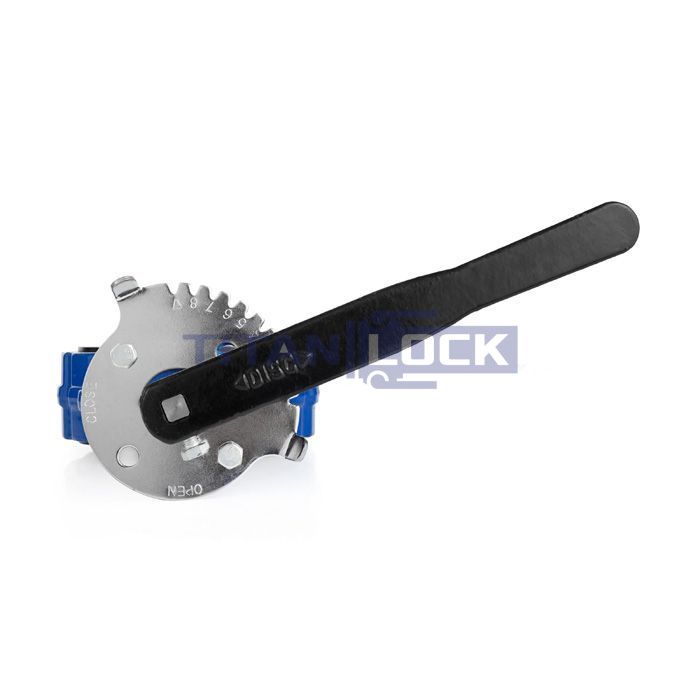 Затвор дисковый (бабочка) межфланцевый чугунный, диск нерж. 304, упл. EPDM, DN80 TL080FBVS-EP TITAN LOCK  - Вид №6