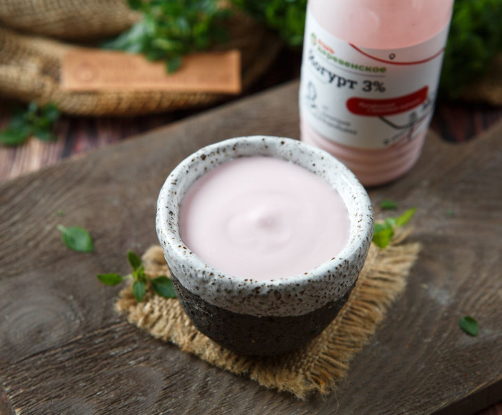 4345 Йогурт с вишней Вкусляндия  - Вид №2