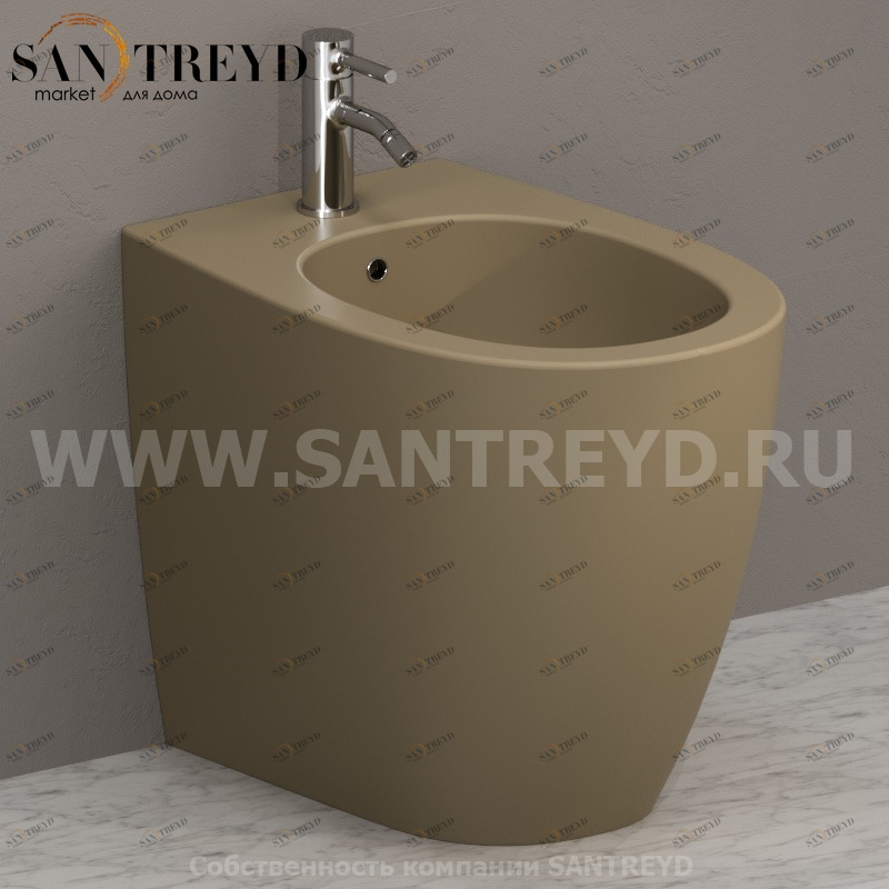 MD011PA Биде напольное 4ALL Ceramica Globo