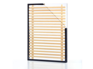 Система остекления с деревянной вставкой