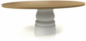 moooi Овальный деревянный стол Container