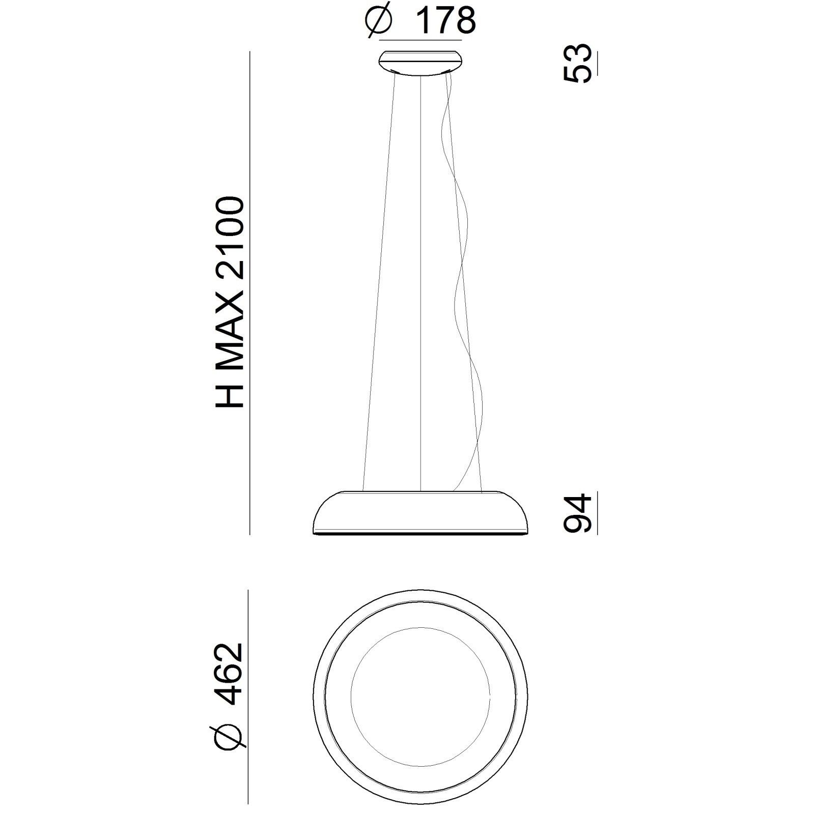 Алюминиевый светодиодный подвесной светильник Stilnovo Reflexio ARCH-00116907 - Вид №5