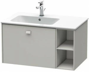Duravit Подвесная тумба под умывальник с ящиками и полотенцесушителем Brioso