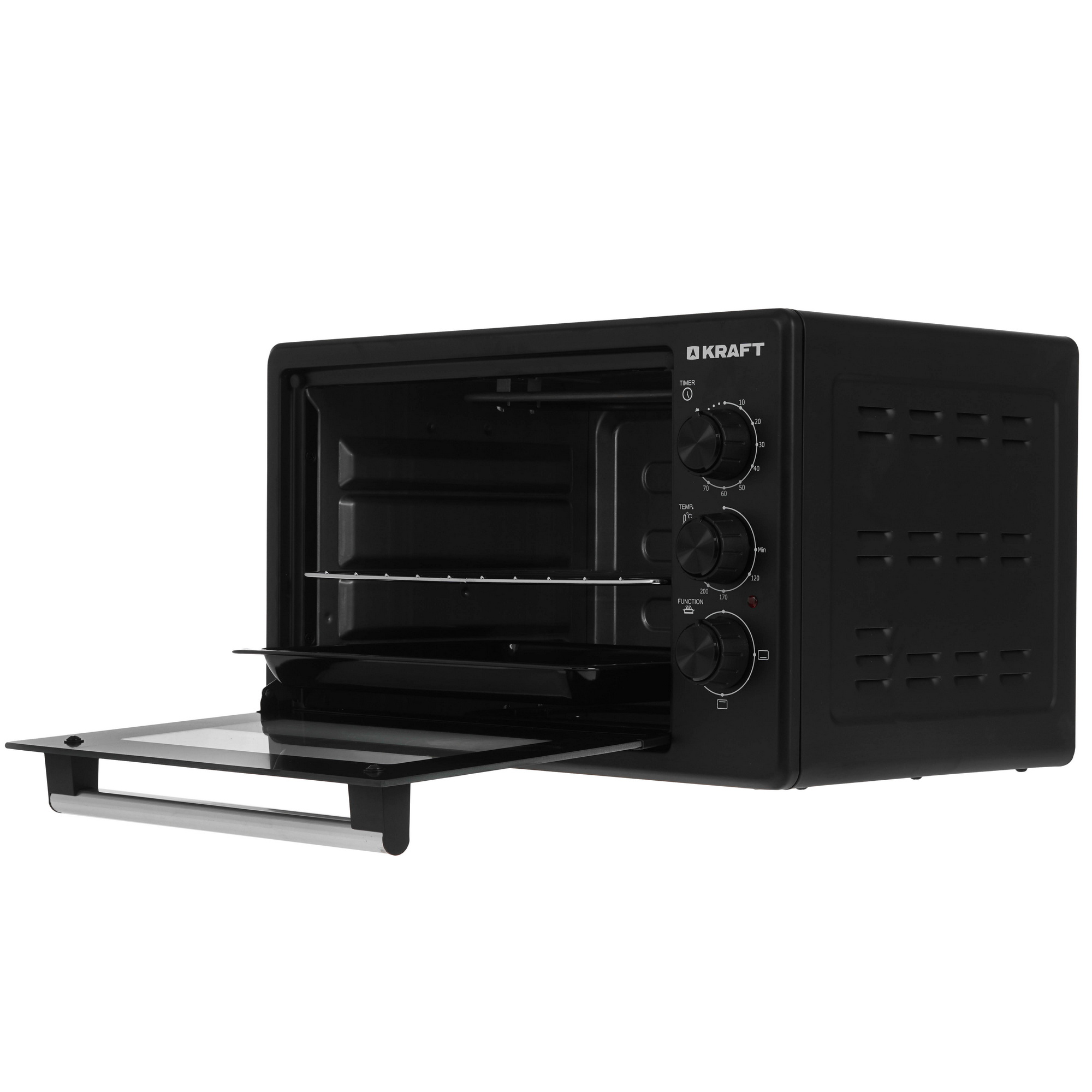 9229281 Мини-печь Kraft KF-MO 270 черный STDN-0142635 - Вид №4