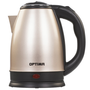 9269563 Электрочайник OPTIMA EK-1808SS бежевый