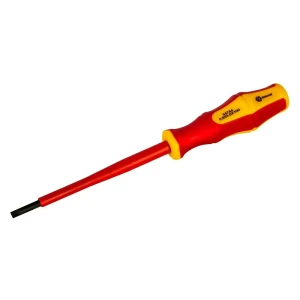 Кобальт - профессиональная прямая отвертка SL4x100 мм с магнитным наконечником 89406935