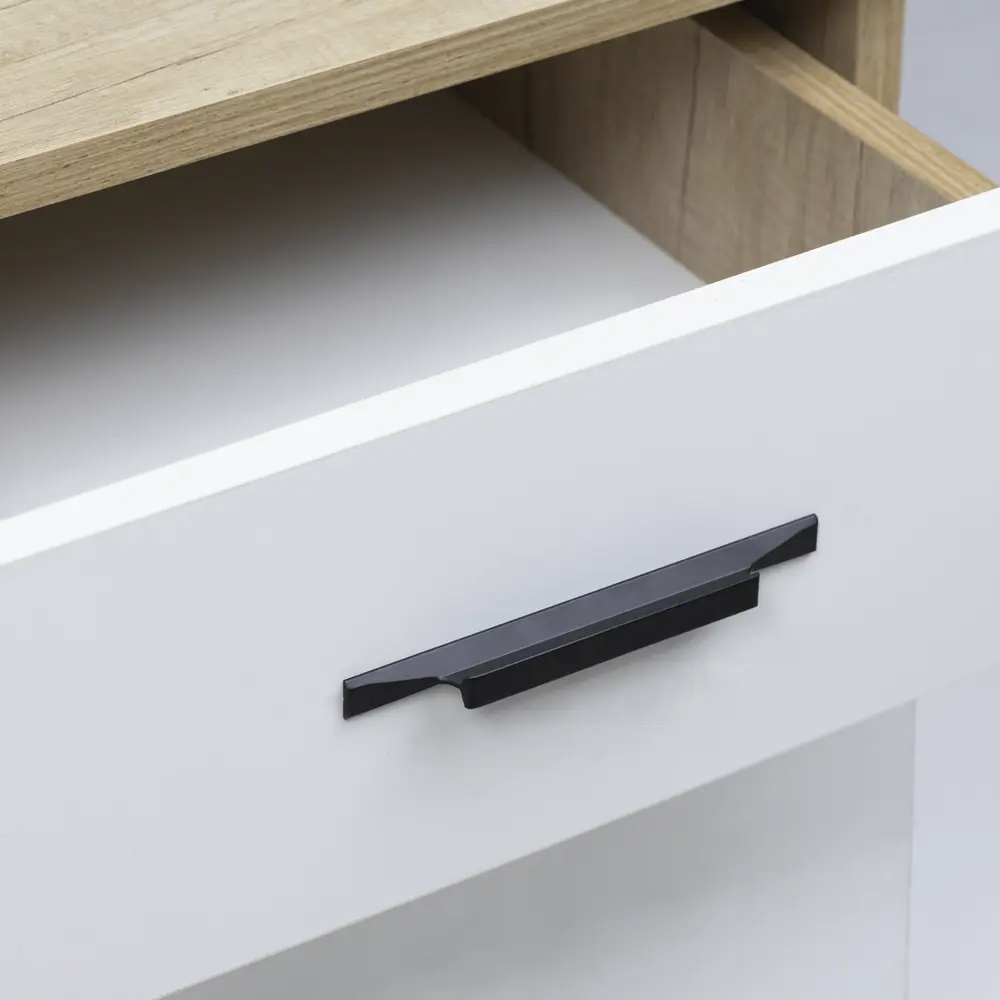 Мебельная ручка-скоба Stells-160 160 мм черная AKS STLM-2107081 - Вид №6