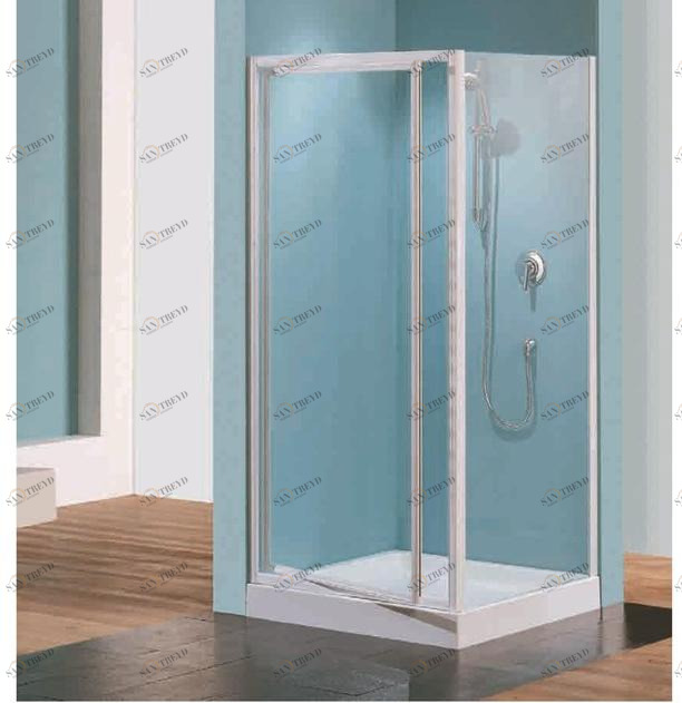 NOVELLINI Угловая душевая кабина с поворотной дверцей Tris sun-id-1354391