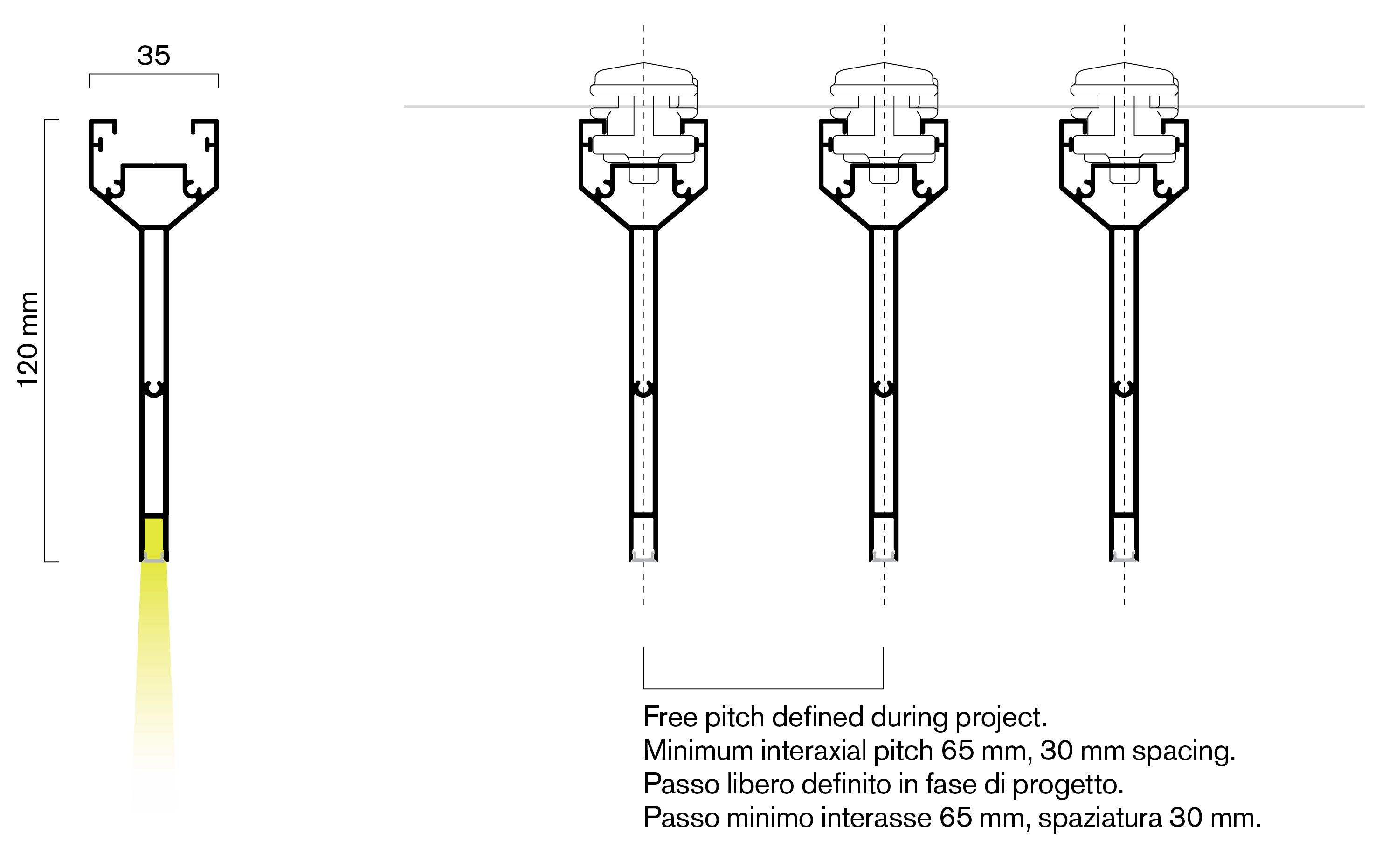 Модульная решетчатая система Dresswall Dresswall Stripes ARCH-00048416 - Вид №6