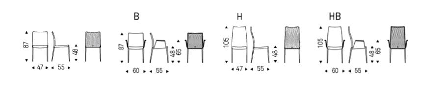 Кожаный стул Cattelan italia норма ARCH-00089456 - Вид №10