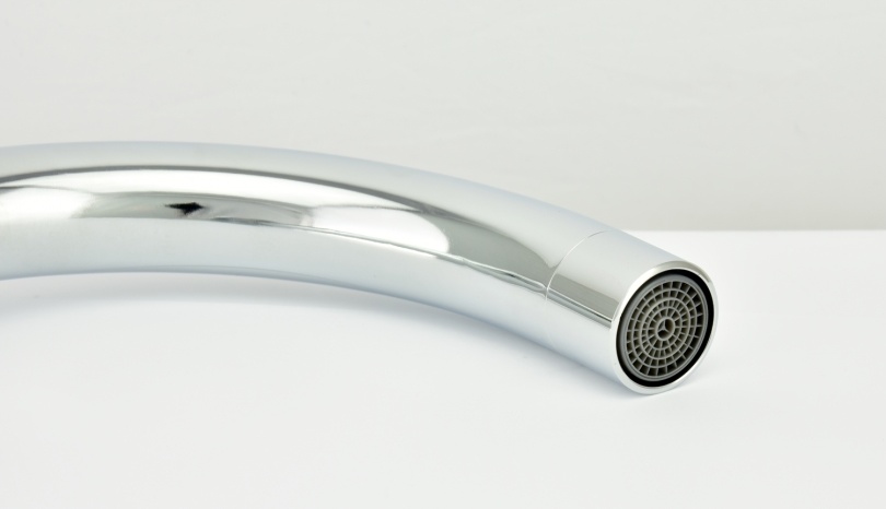 0402.482 Сенсорный латунный смеситель для мойки с высоким изливом Eleanti Puff  - Вид №3