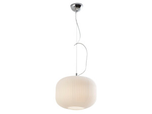 Подвесной светильник из дутого стекла