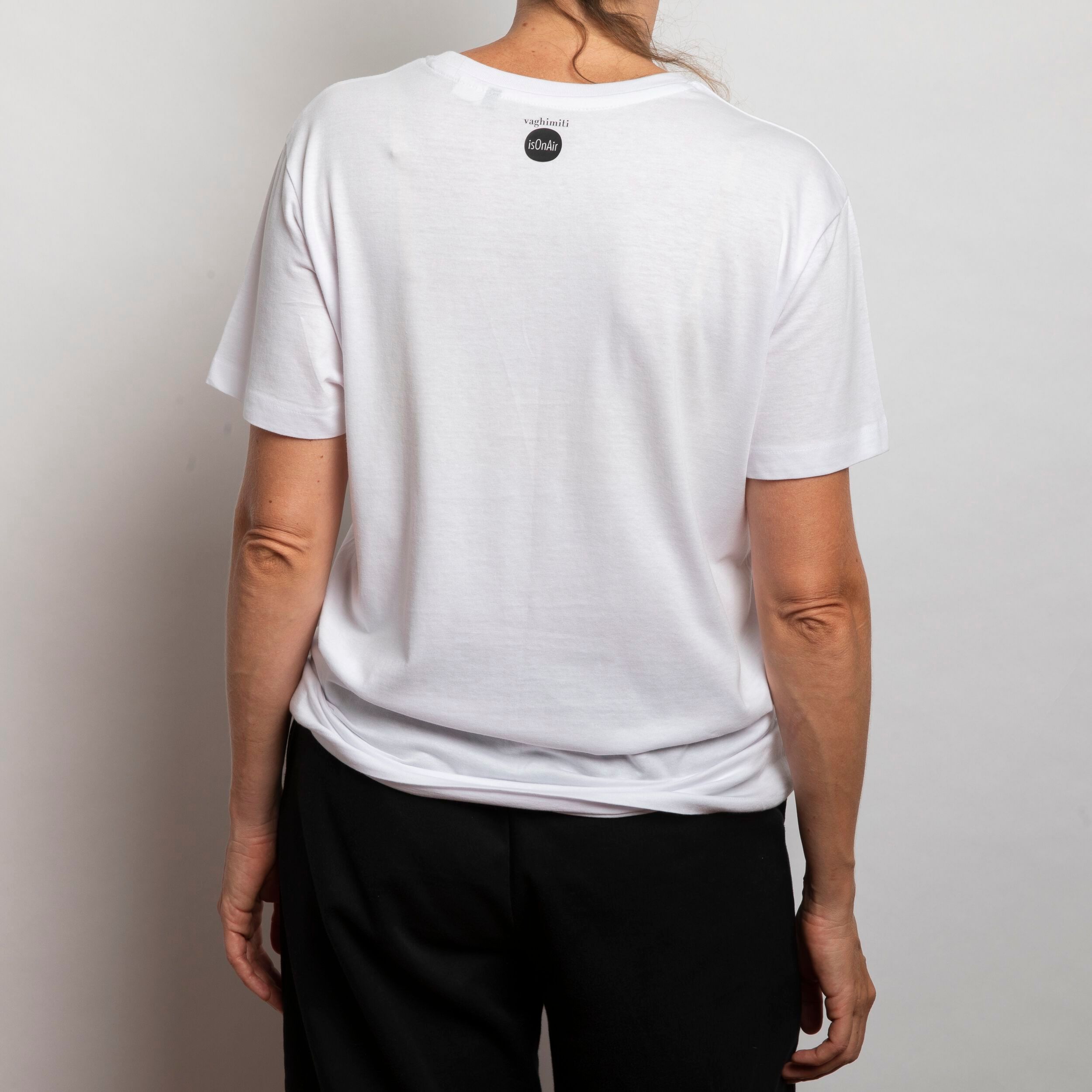 Футболка из органического хлопка с принтом isOnAir Vaghimiti ARCH-00055505 - Вид №3