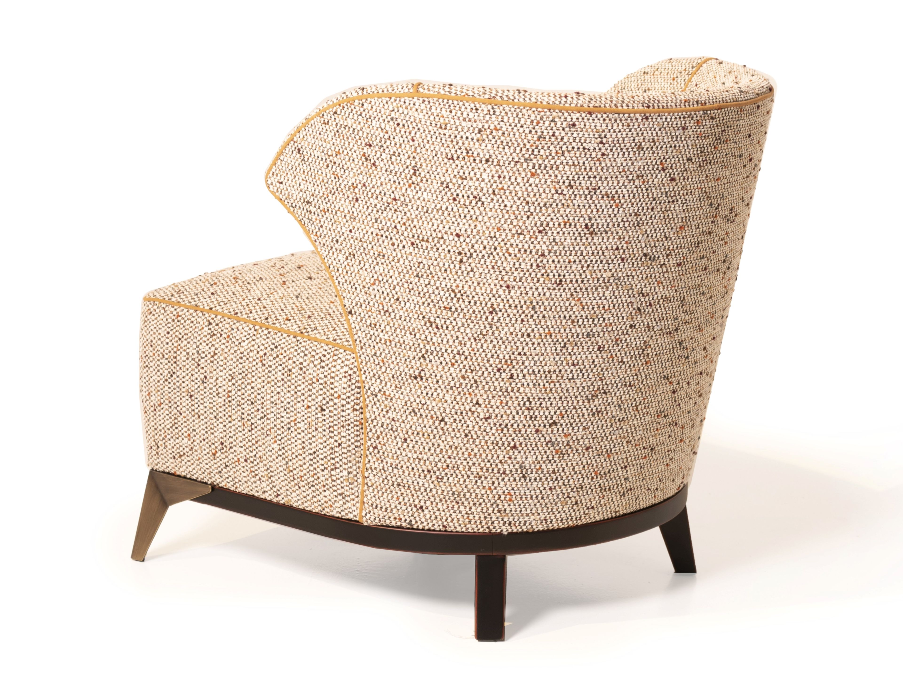 Кресло из ткани букле Mantellassi 1926 Agostina ARCH-00077420 - Вид №4