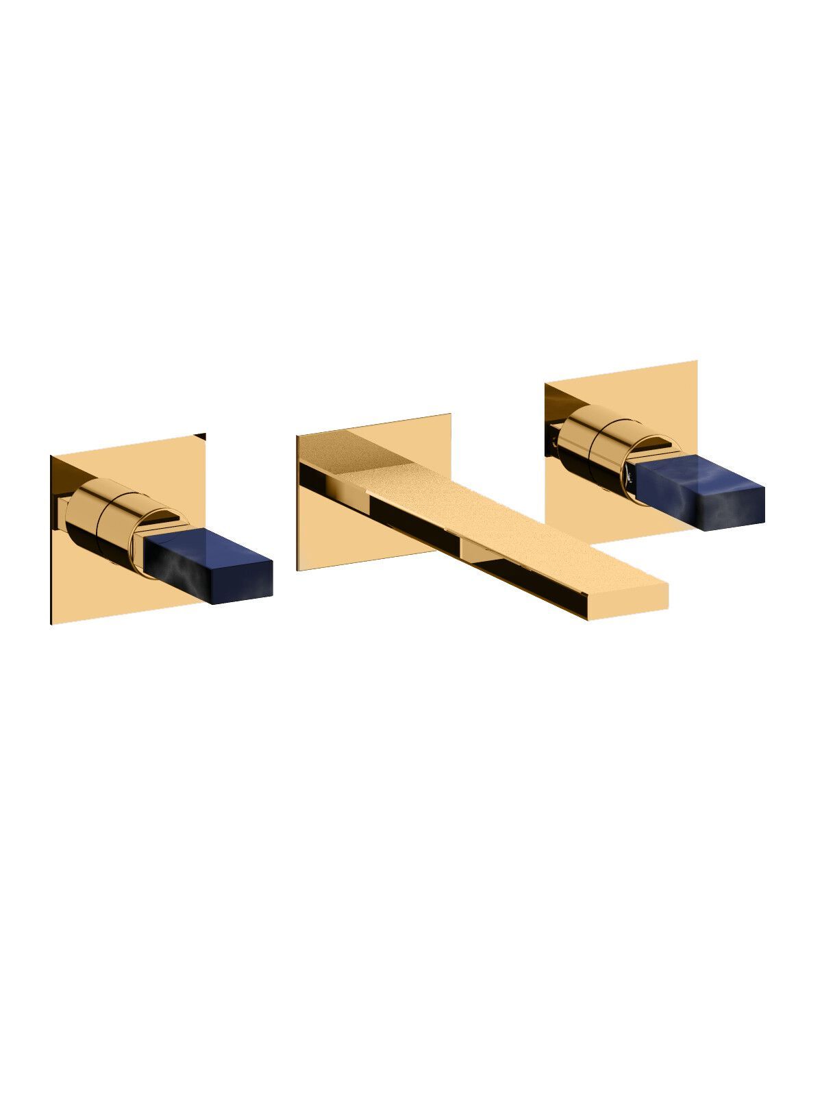 Настенный смеситель для раковины с 3 отверстиями без слива Rubinetterie Frattini Vita Due ARCH-00124133 - Вид №10