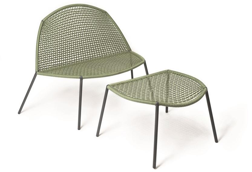 FISCHER MÖBEL Садовое кресло из веревки Bloom 3260as - Вид №3