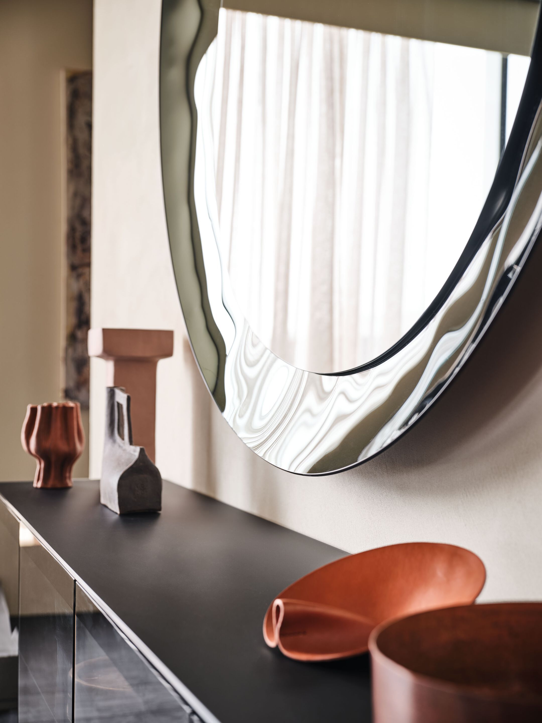 Настенное круглое зеркало Cattelan italia COSMOS ARCH-00138418 - Вид №5