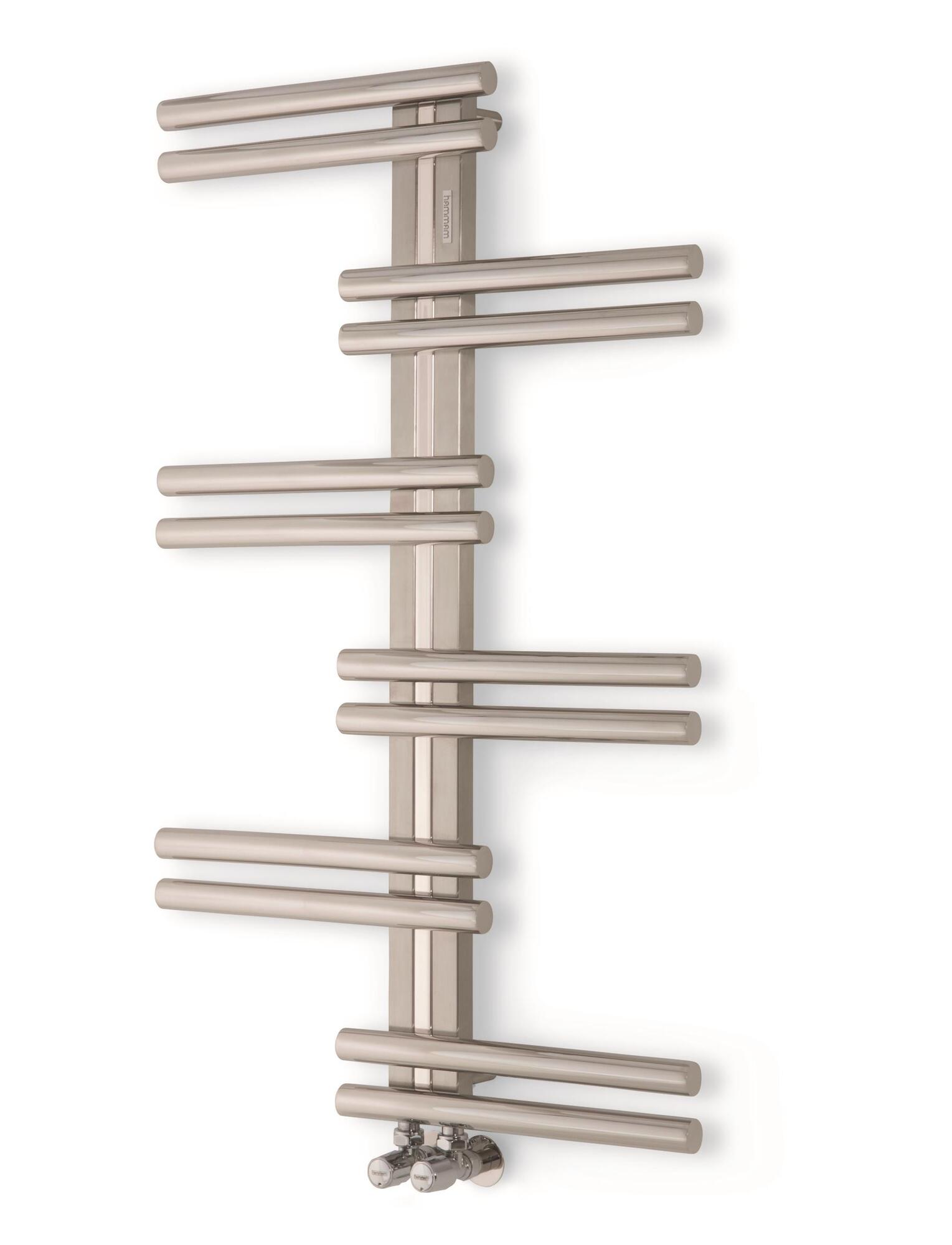 Полотенцесушитель Hammam ZEUGMA Mild steel  комбинированный; электрический или водяной Сталь  - Вид №19