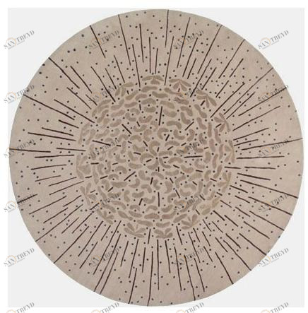 Deirdre Dyson Круглый ковер ручной работы Circular designs 63