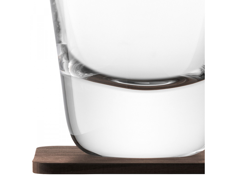 G1212-09-301 Набор стаканов для виски с деревянными подставками arran whisky, 250 мл, 2 шт. LSA International  - Вид №3