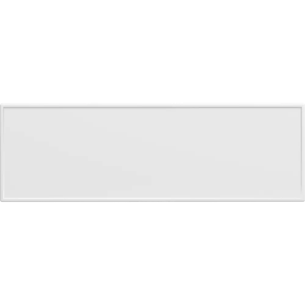 Фасад кухонного шкафа Инта 79.7x25.3 см KONSENSA ЛДСП цвет белый Инта белая STLM-2122638 - Вид №3