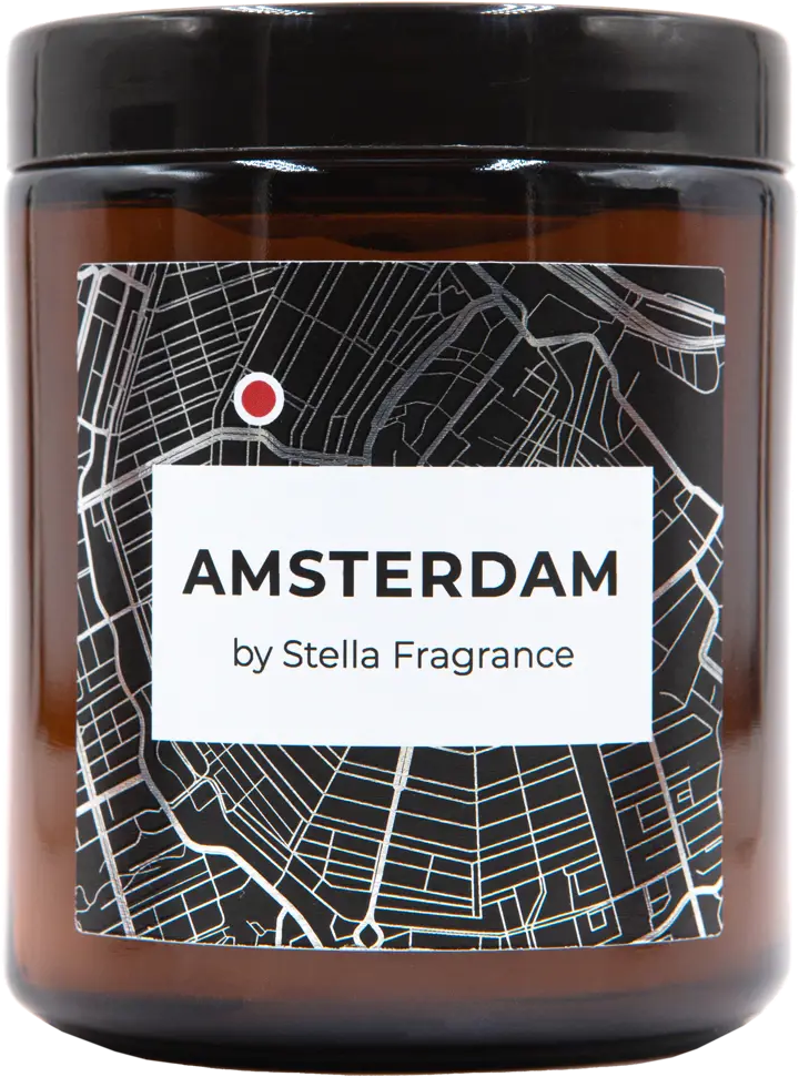 84428737 Свеча ароматическая Stella Fragrance Amsterdam 250 г STLM-0049905