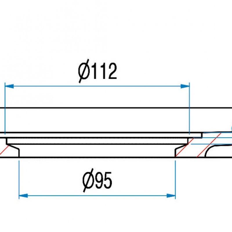 Samo Прямоугольный душевой поддон на заказ Eccelsa sun-id-1375482 - Вид №5