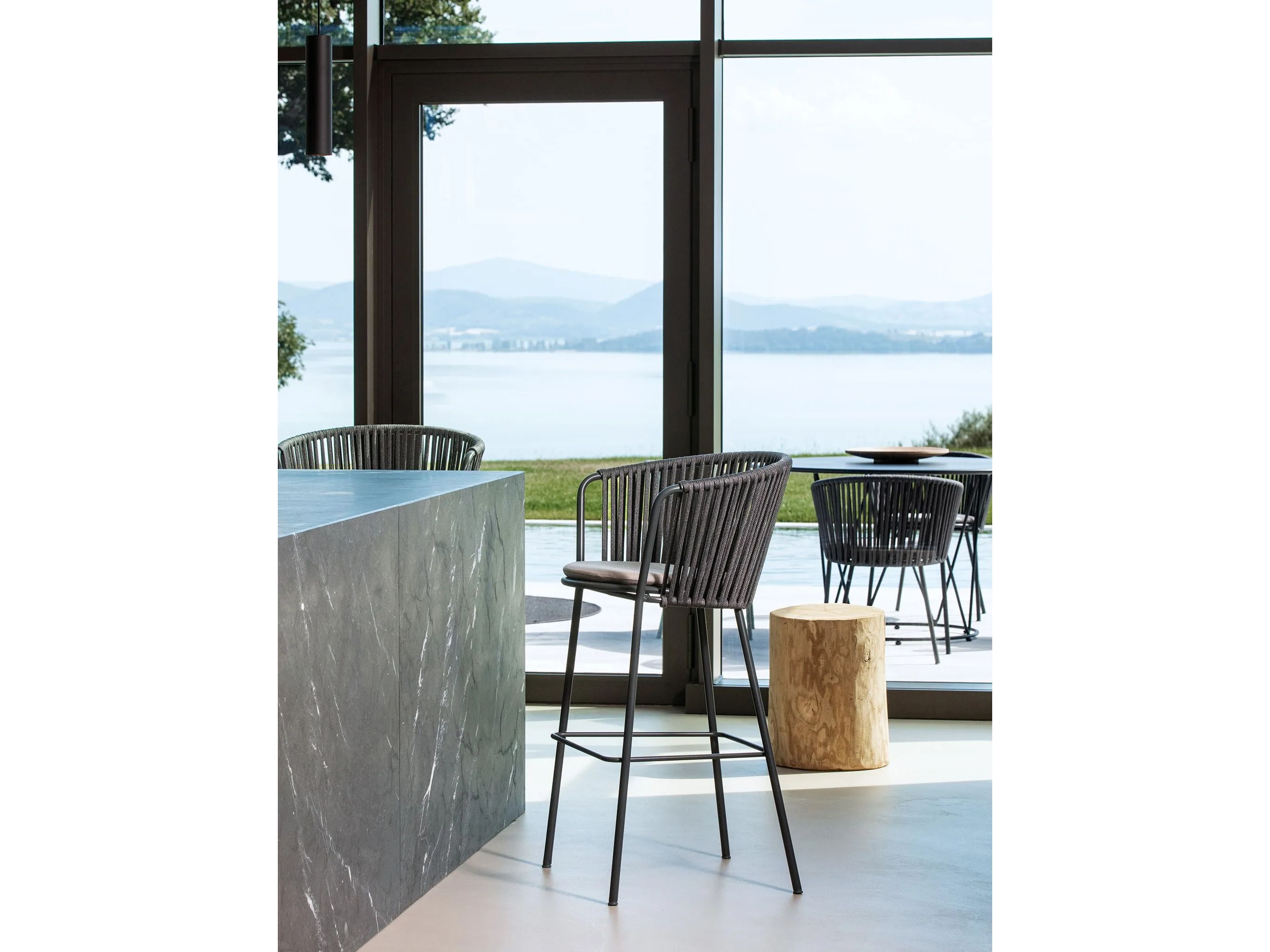 Металлический стул Vermobil Daisy Rope ARCH-00075561 - Вид №2