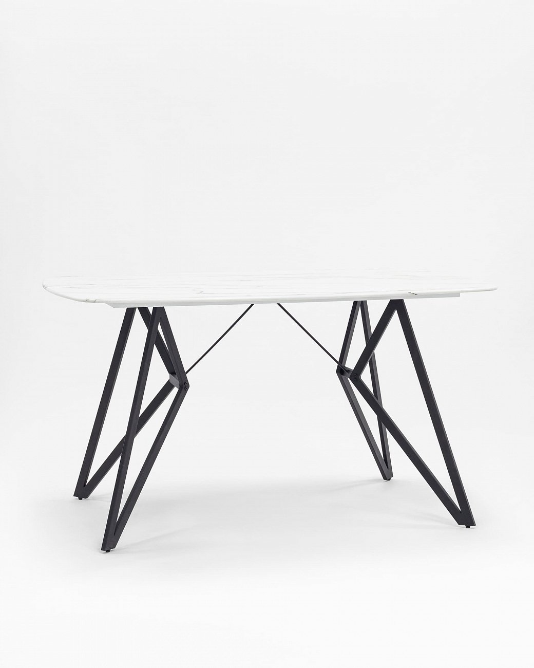 Обеденный стол белый 140х90 см "Денвер" STOOL GROUP  00-3946090 Белый  - Вид №1