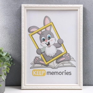 90335262 Рамка 3935892, 21х30 см, пластик, цвет бежевый Keep memories STLM-0189509 KEEP MEMORIES