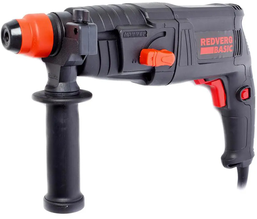 90263720 Перфоратор сетевой SDS Plus Redverg RH2-22 RH2-22, 600 Вт, 1.5 Дж STLM-0841349