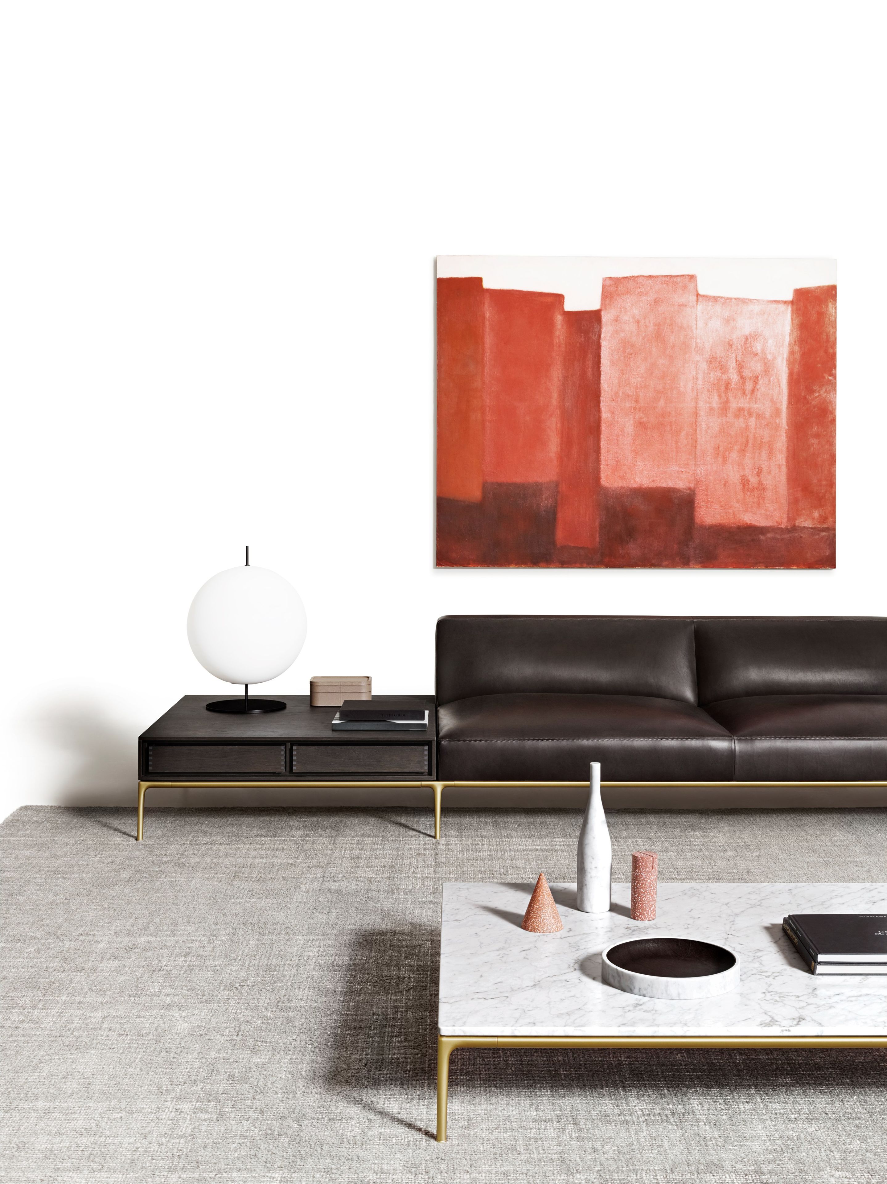 Кожаный модульный диван DE PADOVA Horizontal ARCH-00065905 - Вид №2