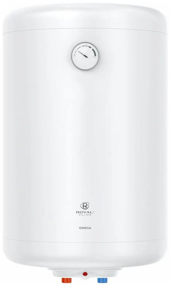 91073810 Накопительный водонагреватель электрический 30 л Royal Clima RWH-OM30-RE 2 кВт эмалированная сталь мокрый ТЭН STLM-0807042