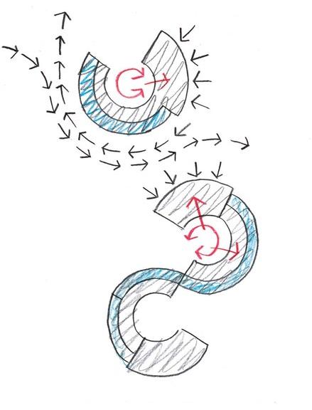 NEWTOM by Ultom Офисный остров для кофе-брейка Twist sun-id-1477503 - Вид №1