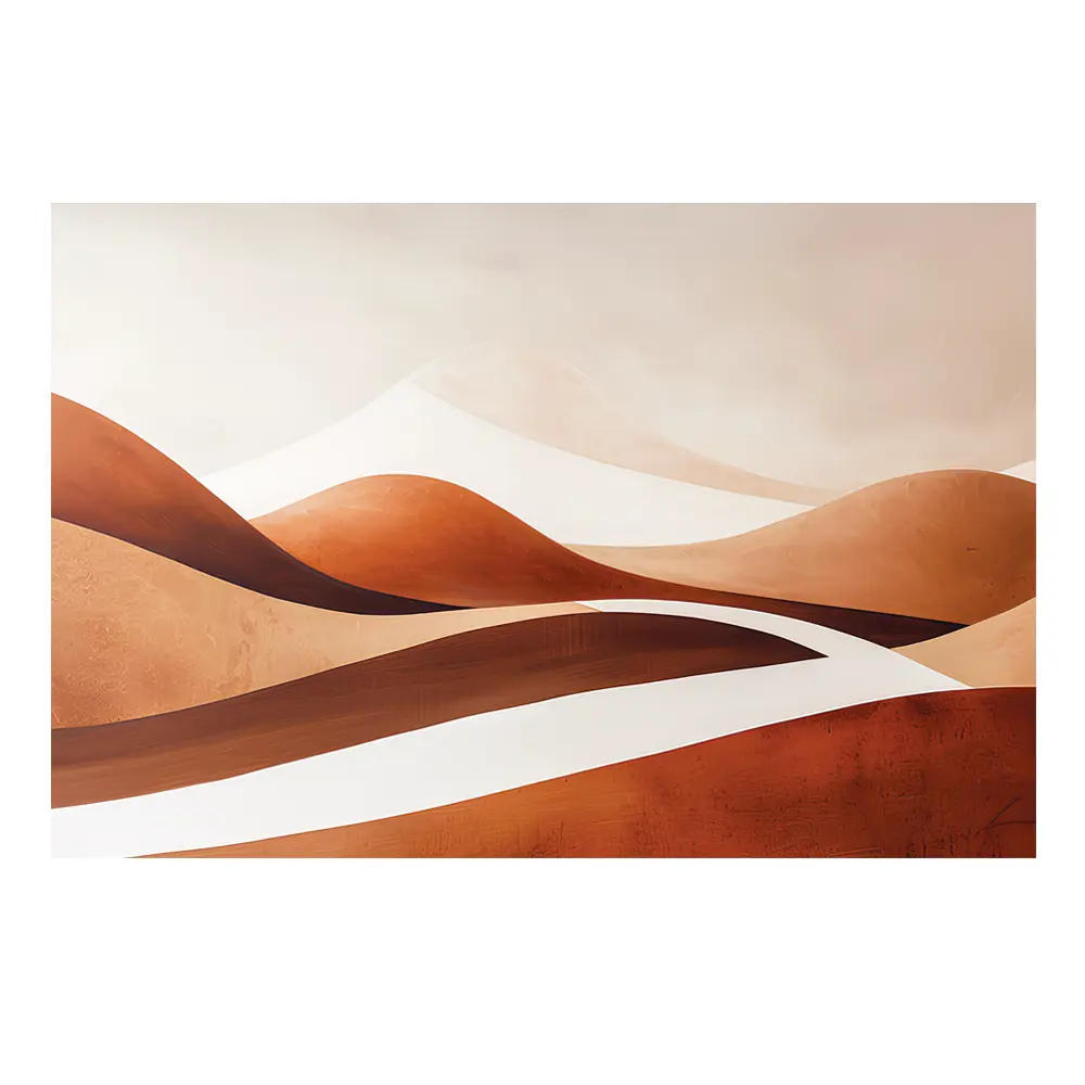 Картина Santreyd «Теплые изгибы» 60×100 см для современного интерьера 89389389 STLM-1470751