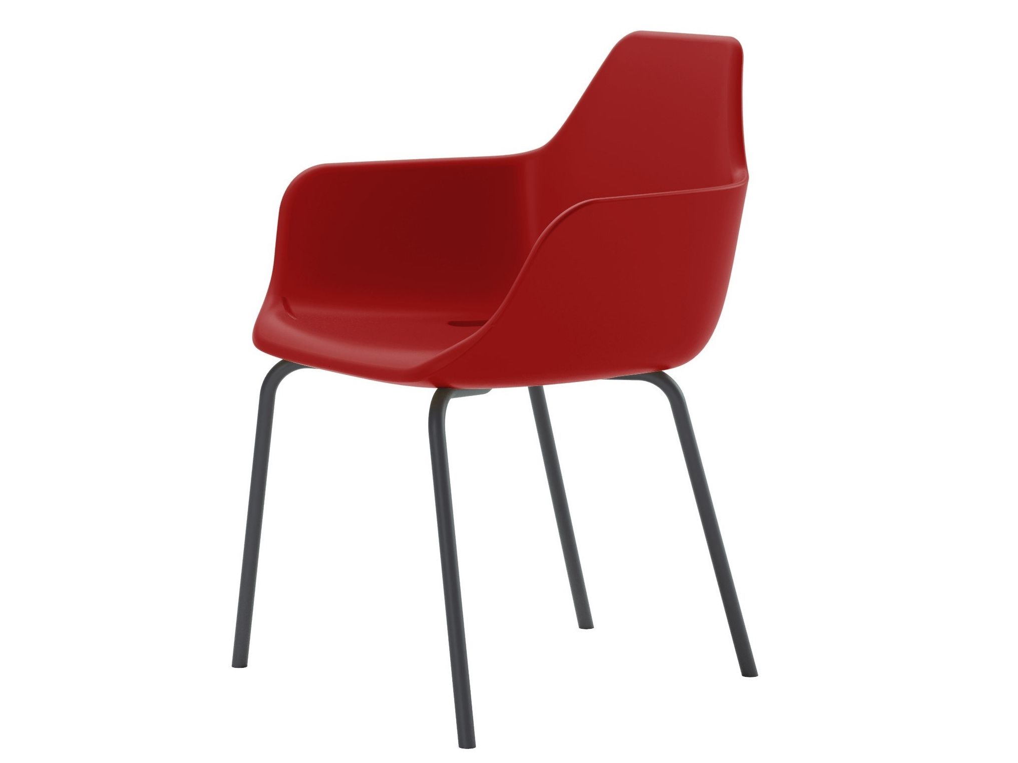 Штабелируемый стул из полиэтилена с подлокотниками ALMA DESIGN y Chair ARCH-00111137