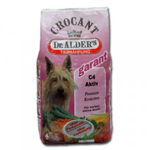 ПР0015131 Корм для собак С-4 Crocant Activ Говядина, рис сух.18кг Dr. ALDER`s