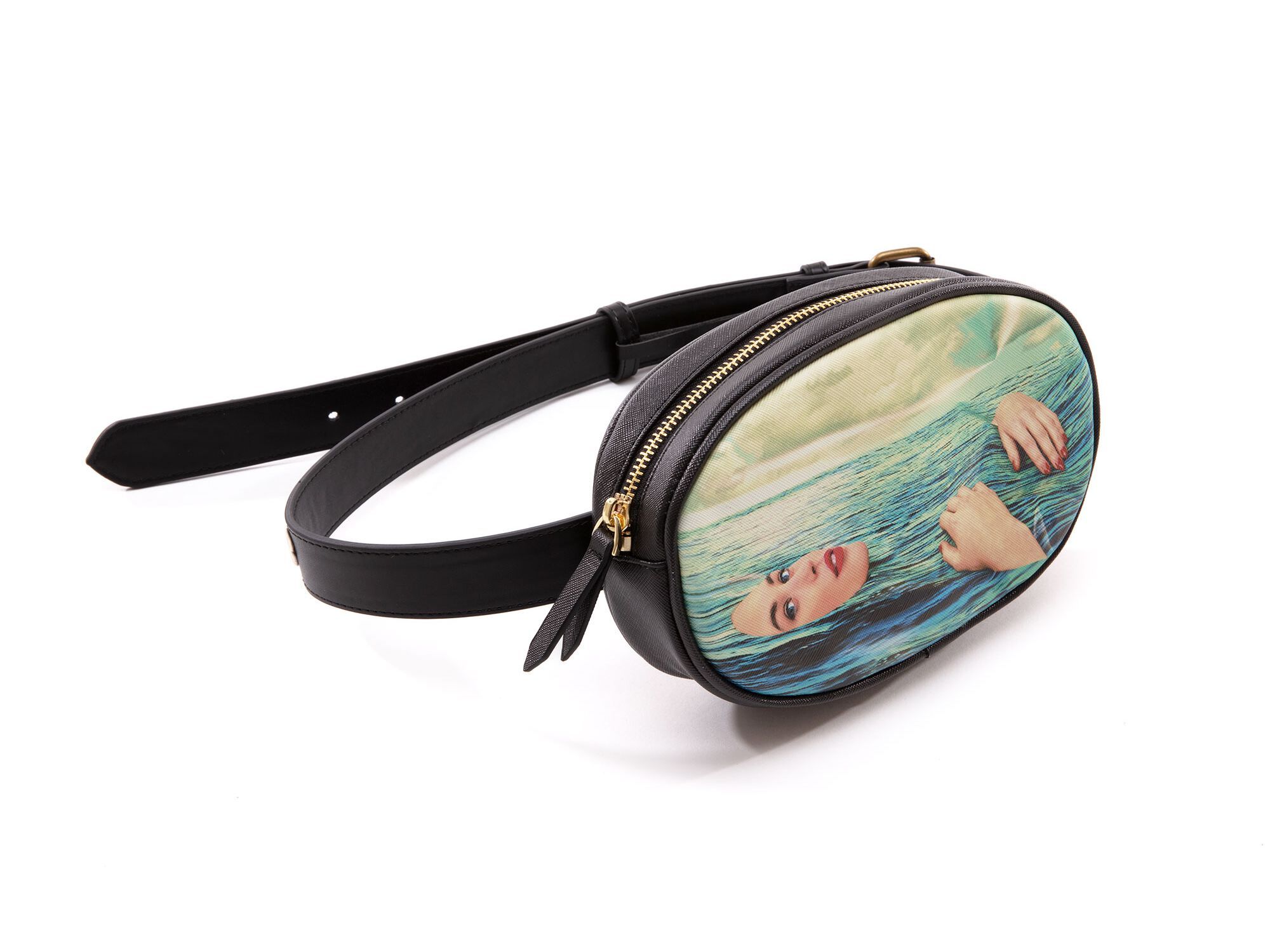 Сумка из синтетического материала Seletti SEAGIRL ARCH-00105614 - Вид №1