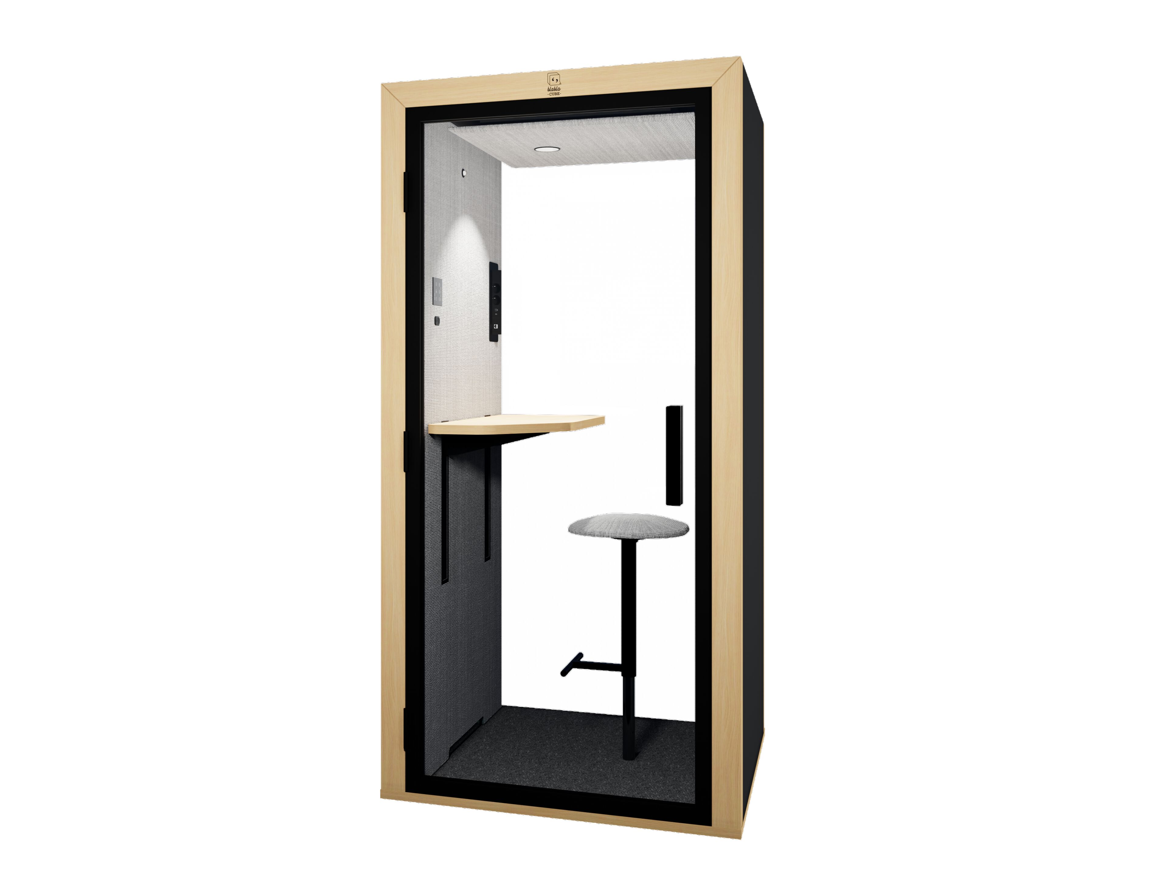 Одноместный акустическая офисная кабина Blabla-Cube бюро ARCH-00127588 - Вид №3