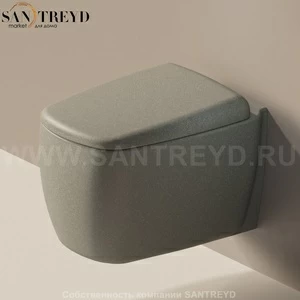 MN1187037 Подвесной унитаз настенный Серый Ceramica Flaminia Mono Италия