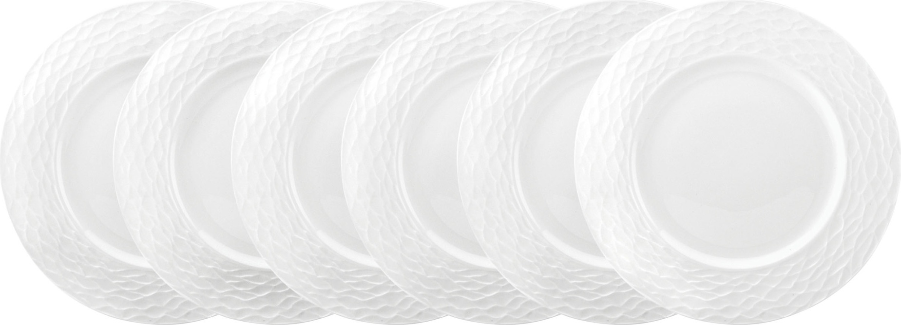 10662514 Lenox Набор из 6 тарелок обеденных Lenox "Хэррингтон" 28см Фарфор костяной 