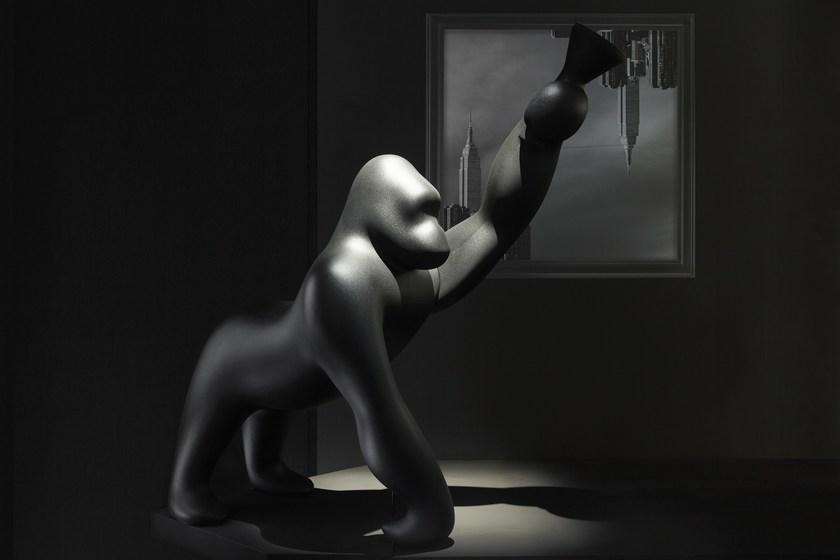 Qeeboo Напольный светодиодный торшер из полиэтилена Kong sun-id-1426190 - Вид №7