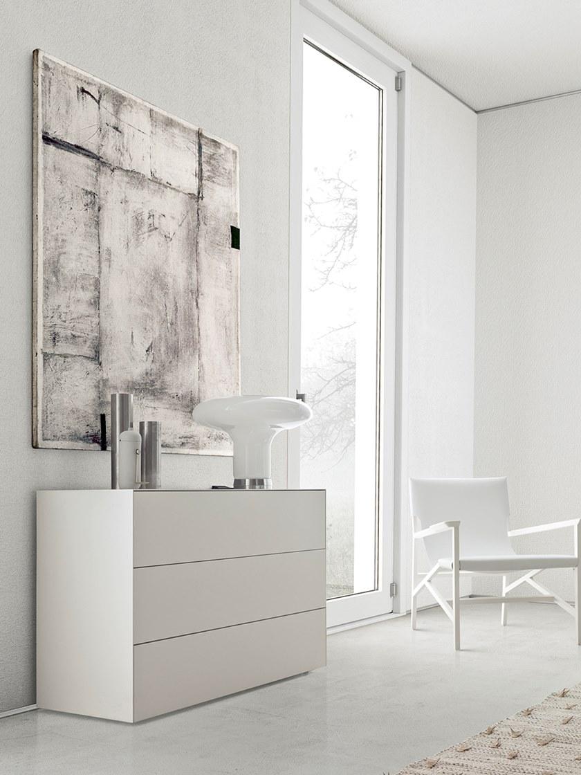 PIANCA Комод из лакированного дерева со встроенными ручками Norma sun-id-1358354 - Вид №4