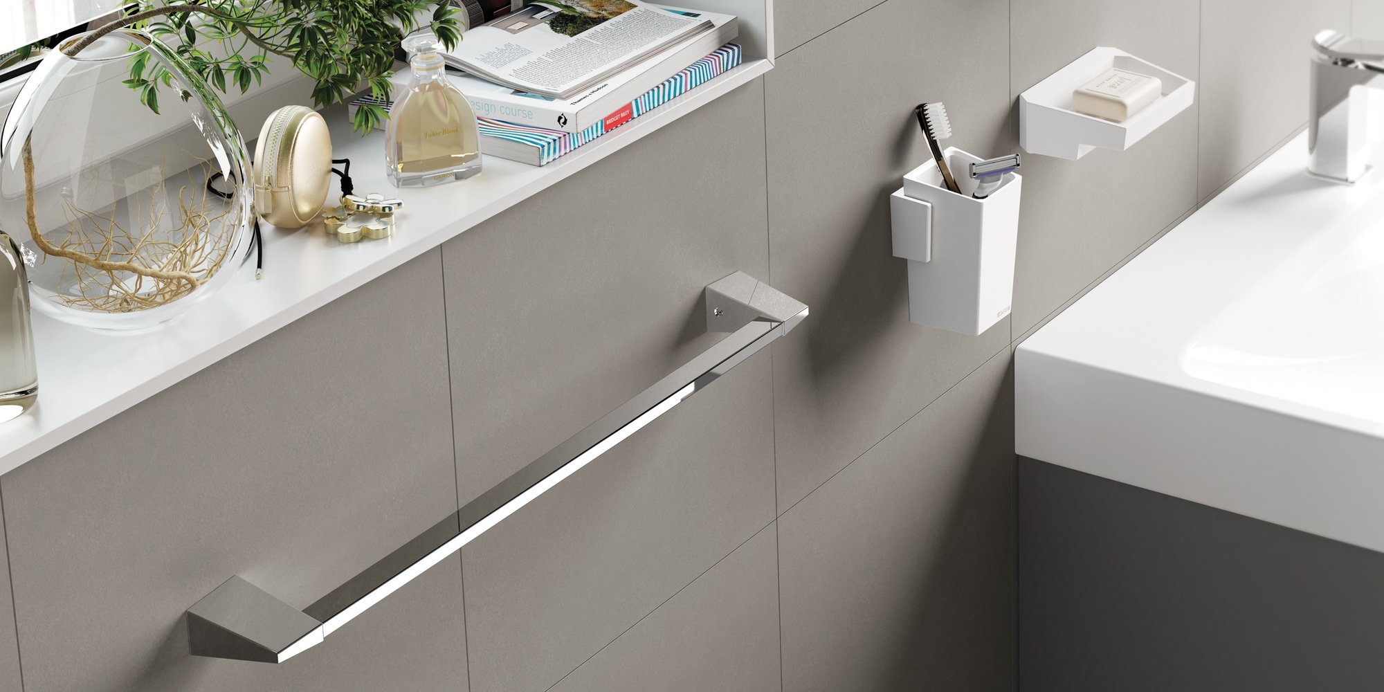 Sonia Полотенцедержатель 750 мм S2-Sport Spirit Хром 156115 - Вид №1