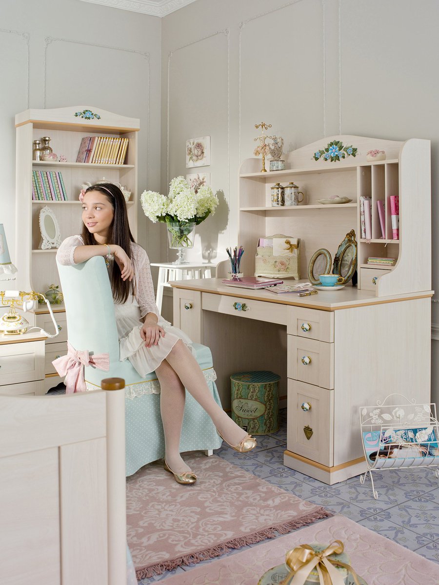 Стул голубой Paradise CILEK FLORA 00-3832546 Голубой Santreyd - Вид №4