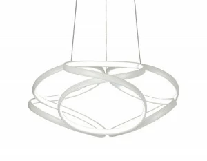 Подвесной светодиодный светильник Ambrella light Metallic FL408 AMBRELLA LIGHT ДИЗАЙНЕРСКИЕ, METALLIC 276456 Белый