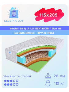 91124052 Матрас Bertrann Torpe BS 115x205 см зависимый пружинный блок STLM-0493843 SLEEP A LOT