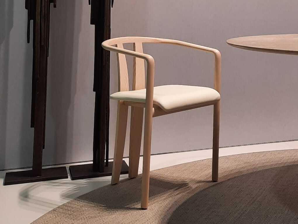 Стул из массива дерева с подлокотниками Alinea Design Objects TWIN ARCH-00025611 - Вид №3