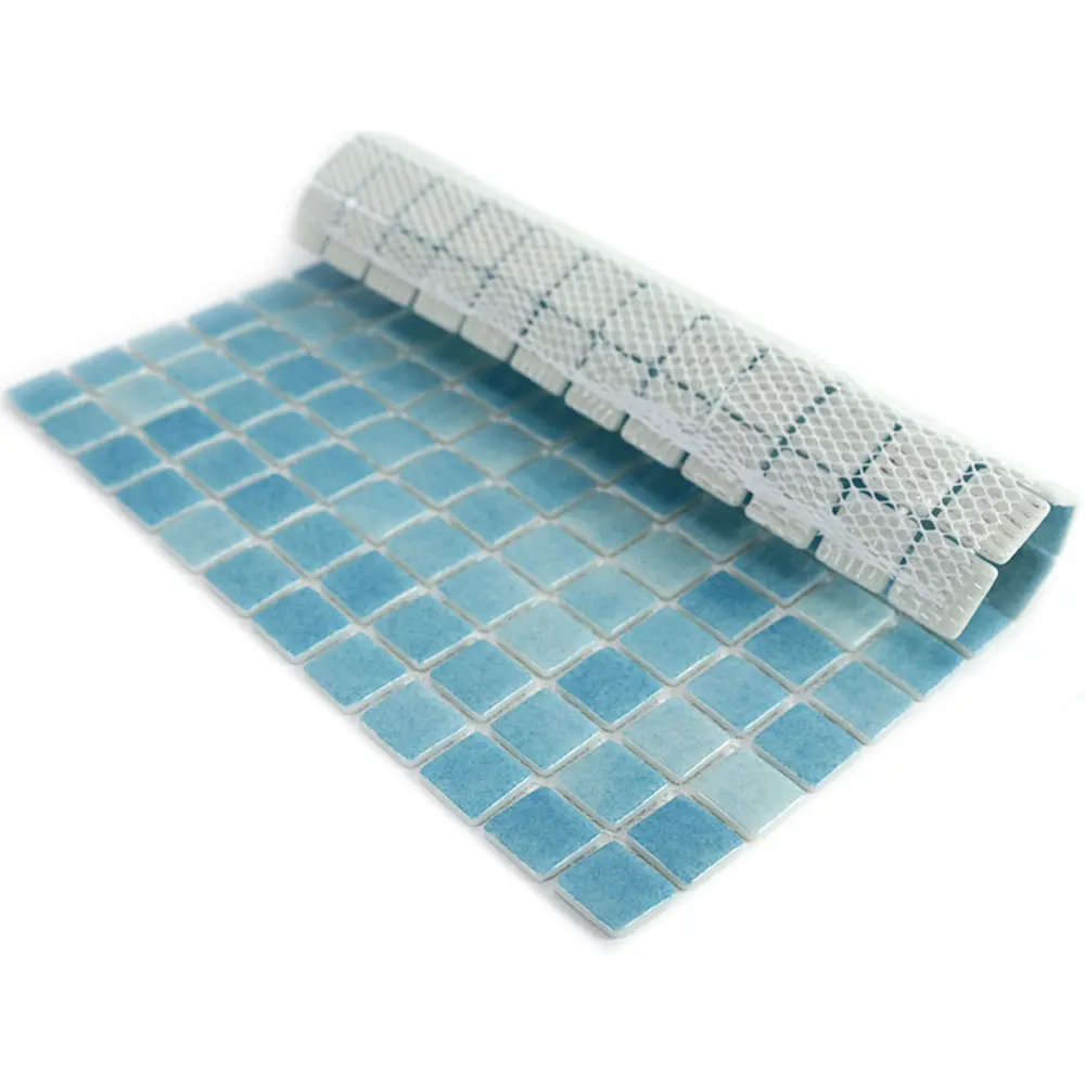 Мозаика стеклянная Natural STP-BL017 31.5x31.5 см цвет голубой 84830266 STLM-2183540 Santreyd Steppa - Вид №2